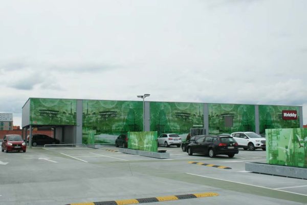 Kunst på p-dæk, BROEN Shopping